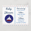 Search for sailboat baby boy shower invitations Blue