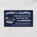 Search for robot business cards Illustration