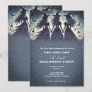 Search for witch night invitations Wiccan