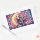 Search for black cat moon stickers Fantasy