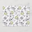 Search for halloween patterns postcards Ghost