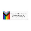Search for gay pride flag return address labels Lgbtq