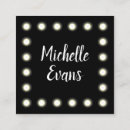 Search for mirror business cards Hair stylist