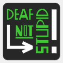 Search for deaf awareness stickers Hard of hearing