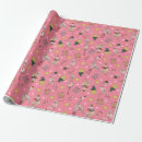 Search for pink flamingo christmas wrapping paper Cute