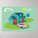 Search for vintage flamingo art Pink flamingos