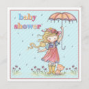 Search for kitten baby girl shower invitations Girly
