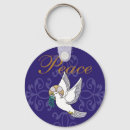 Search for doves rounded key rings Religious