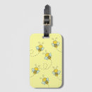Search for bee luggage tags Yellow