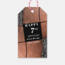Search for anniversary gift tags Black and white