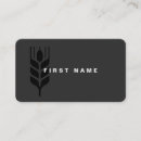 Search for restaurant manager business cards Minimal