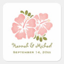 Search for pink hibiscus stickers Island
