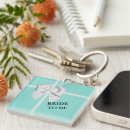 Search for rehearsal dinner square key rings Bride