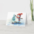 Search for skateboard christmas cards Snow