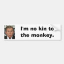 Search for monkey bumper stickers Evolution