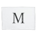 Search for monogram bedding pillowcases Minimalist