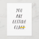 Search for birthday getting old postcards Funny