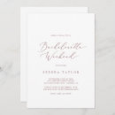 Search for pink gold hens party invitations Elegant bachelorette party