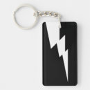 Search for graphic designer key rings Black and white