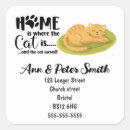 Search for relocation stickers Change of address