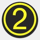 Search for number 2 stickers Two