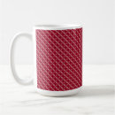 Search for red diamond mugs Pattern