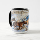 Search for driving horse mugs Winter