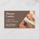 Search for timber logging business cards Carpenter