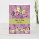 Search for great niece birthday cards Flowers