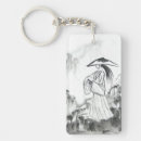 Search for samurai sword key rings Japanese