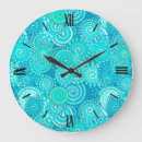 Search for aquamarine clocks White
