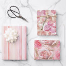 Search for petals wrapping paper Pink