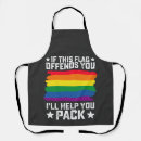 Search for pride flag aprons Rainbow