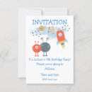 Search for funny cartoon alien invitations Aliens