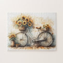 Search for bicycle puzzles Illustration