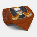 Search for burning ties Skull