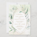 Search for geometric greenery wedding invitations Rustic