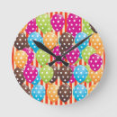 Search for circus clocks Colourful