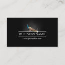 Search for peacock business cards Salon
