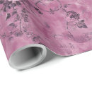 Search for dusty pink wrapping paper Toile de jouy