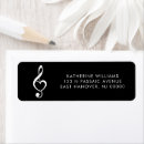 Search for treble clef return address labels Musician