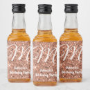 Search for monogram favour labels Glitter