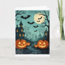 Search for spider web halloween cards Pumpkin
