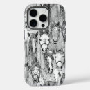 Search for white horse iphone cases Black and white