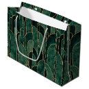 Search for green gold gift bags Geometric