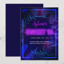 Search for glow sweet 16 invitations Sixteenth birthday