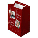Search for red and white snowflakes gift bags Pretty