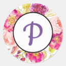 Search for teacher monogram stickers Floral