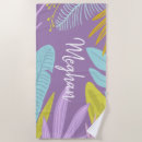 Search for tropical beach towels Pink