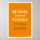 Search for be kind posters Motivational